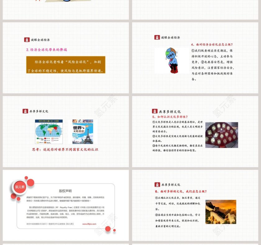 人教版九年级下册道德与法治课件-开放互动的世界教学ppt课件第4张