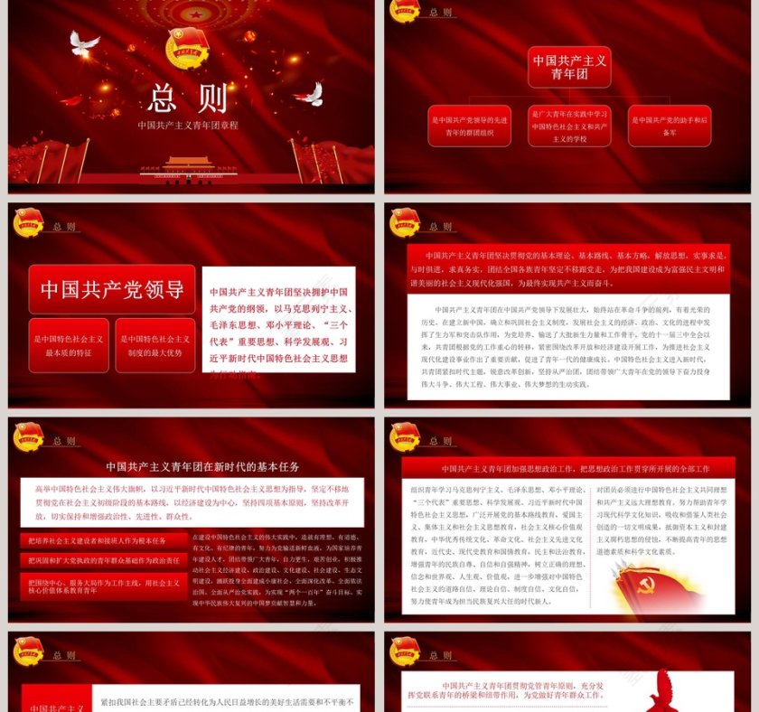 中国共产主义青年团章程ppt第2张