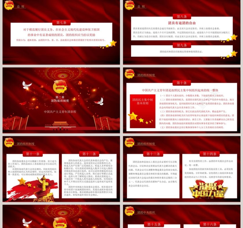 中国共产主义青年团章程ppt第5张