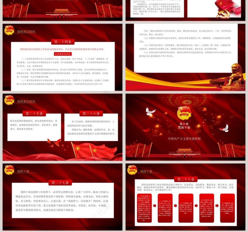 中国共产主义青年团章程ppt第7张