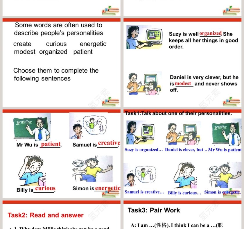 Unit 1 Know yourself-Comic strip教学ppt课件第2张