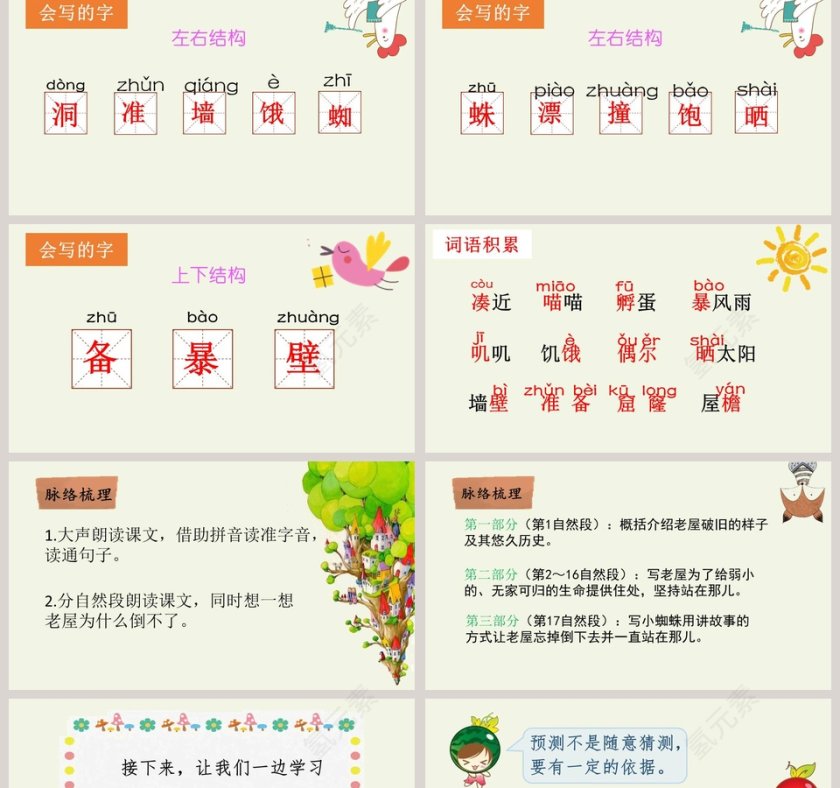 课文解析总也倒不了的老屋语文课件PPT第2张