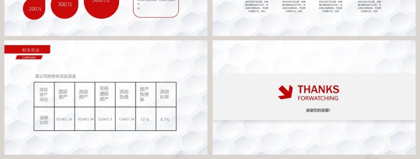 商务工作汇报总结PPT模板第7张