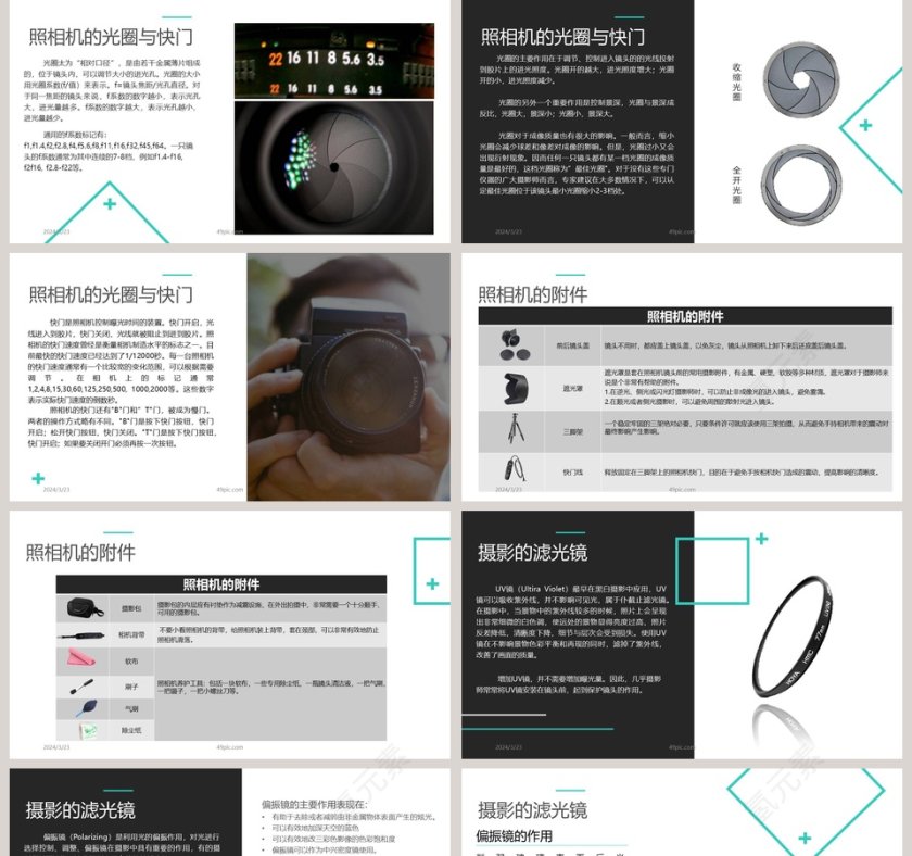 影视培训摄影基础培训PPT模板第5张