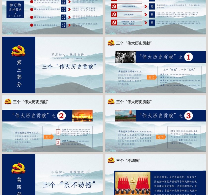 学习解读习近平总书记“七一”重要讲话精神PPT第3张