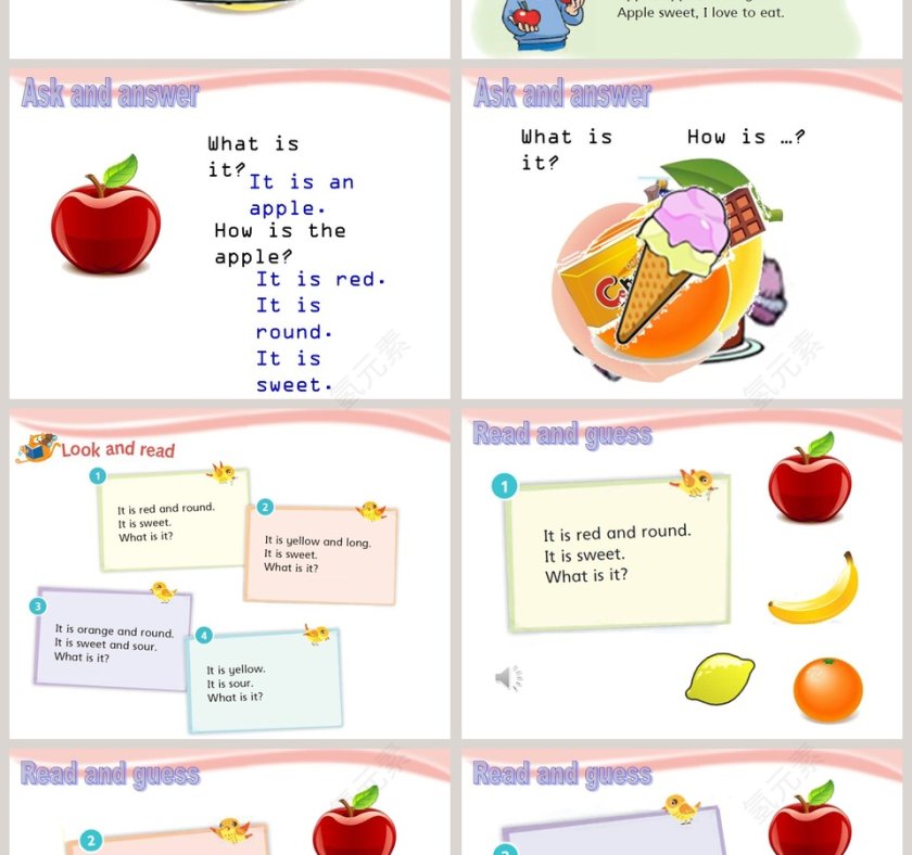 第三课时-Tastes教学ppt课件第2张