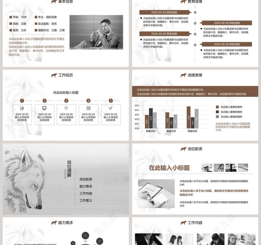 销售管理岗位竞聘PPT模板第2张