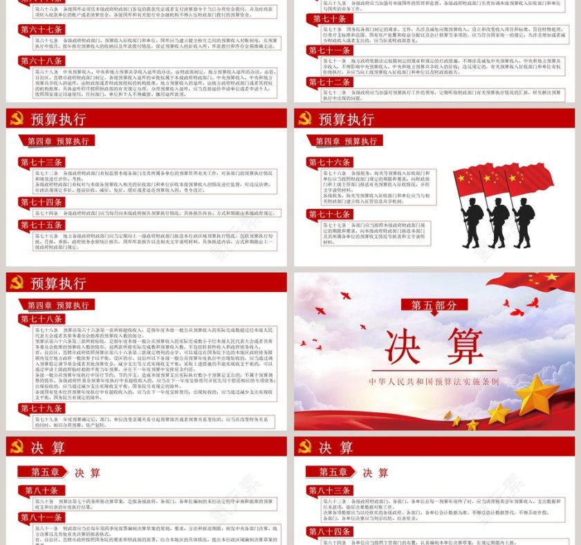 中华人民共和国预算法实施条例解读PPT模板第6张