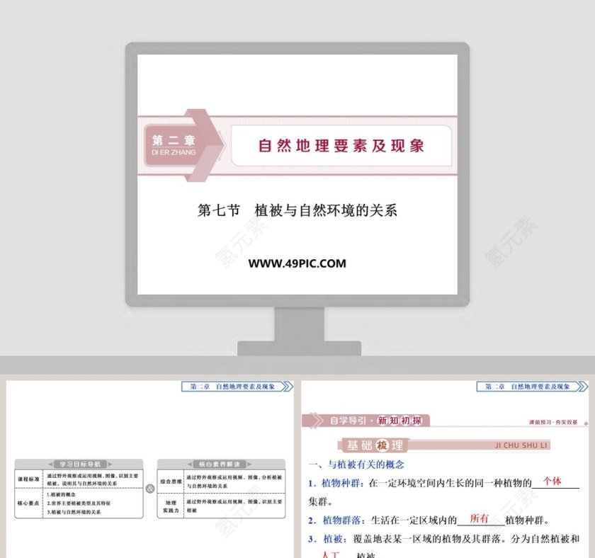 第七节植被与自然环境的关系教学ppt课件第1张