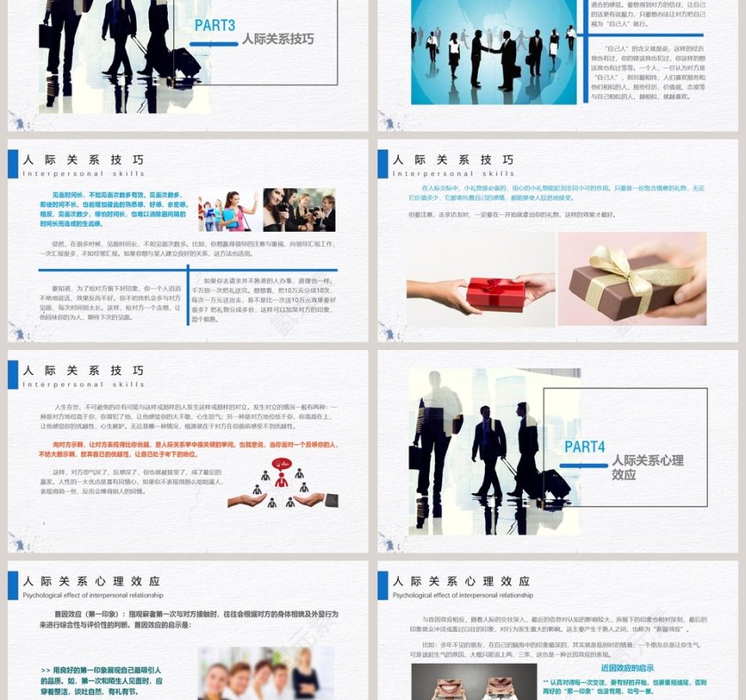 简约人际交往技巧培训PPT第6张