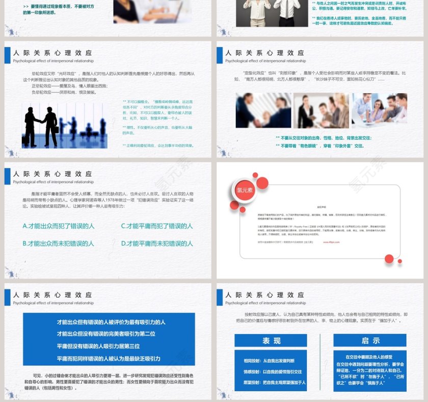 简约人际交往技巧培训PPT第7张