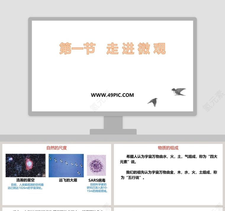 第一节   走 进 微 观教学ppt课件第1张