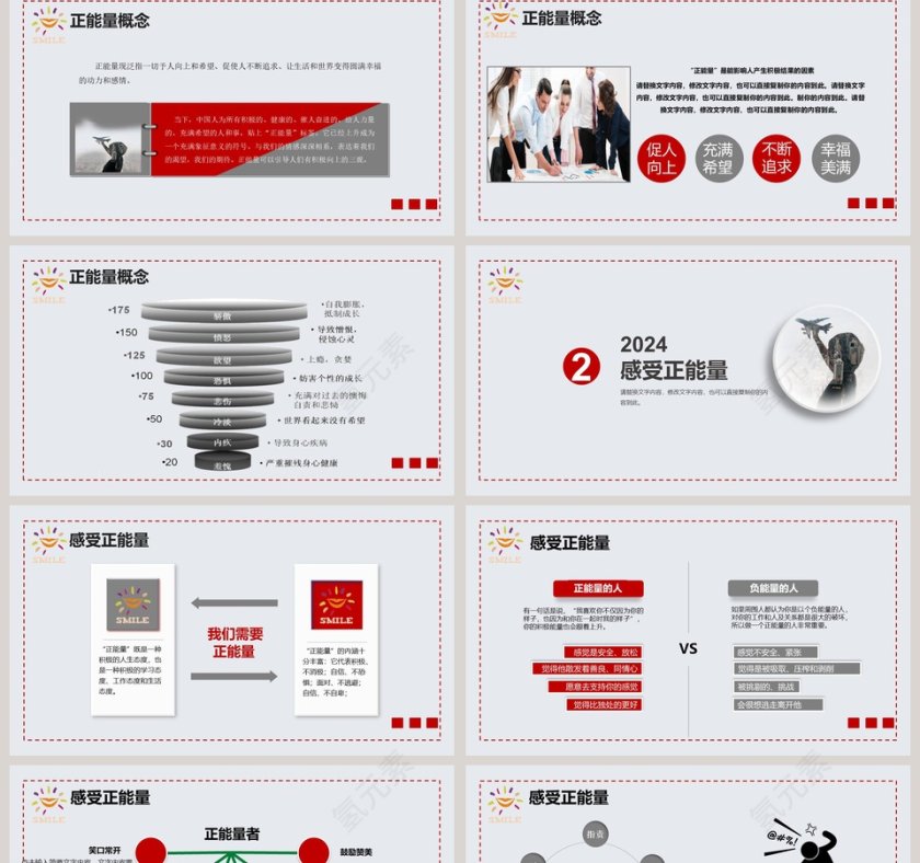 正能量员工培训励志PPT第2张