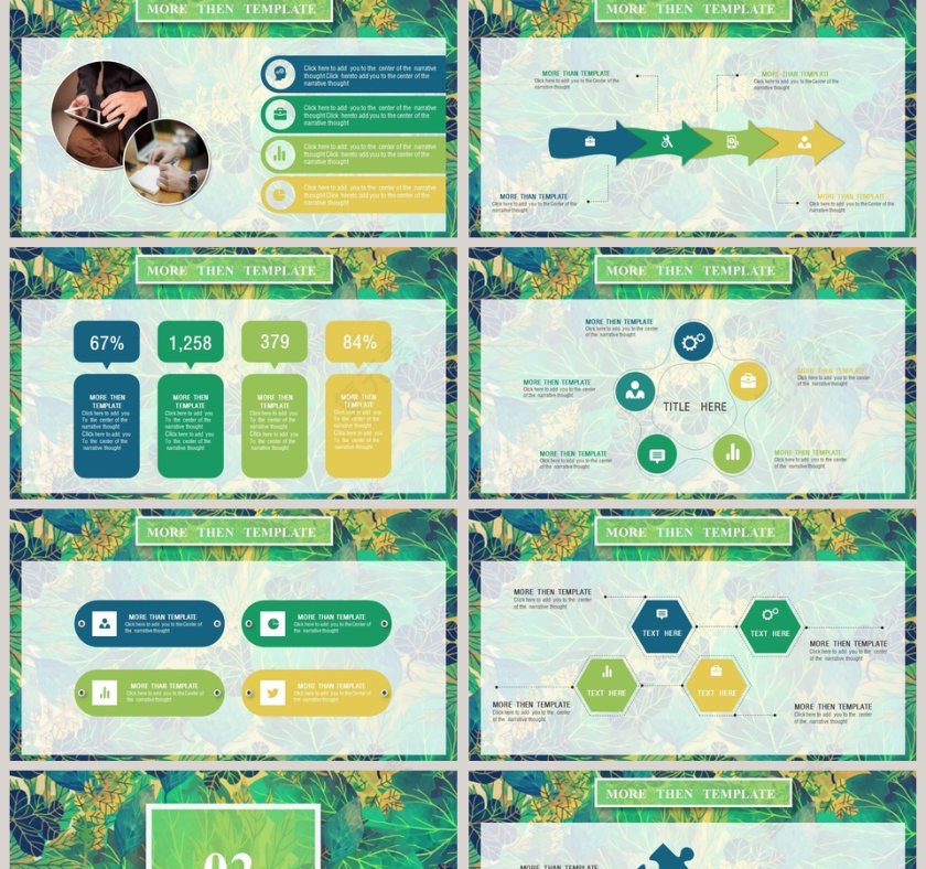 小清新森系总结通用模板第2张