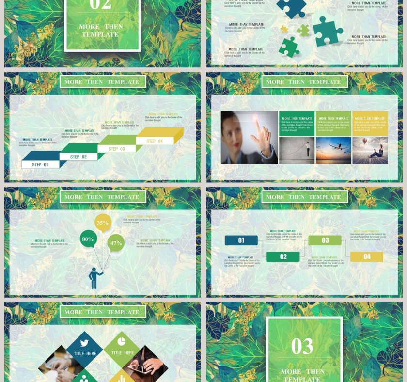 小清新森系总结通用模板第3张