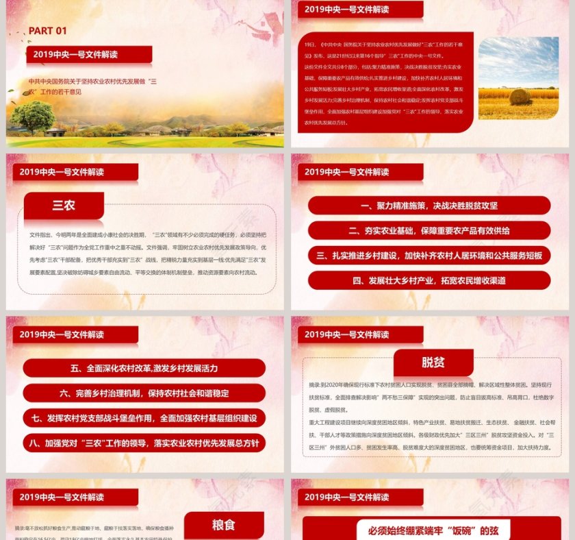 聚力精准施策,决战决胜脱贫攻坚“ 三农”工作的若干意见第2张