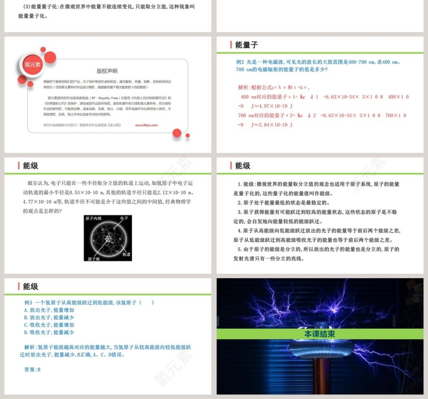 -能量量子化教学ppt课件第4张