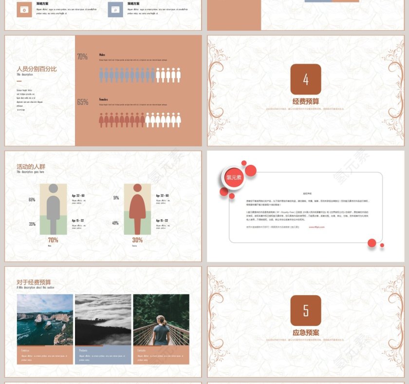 文艺范活动策划方案活动策划PPT第4张