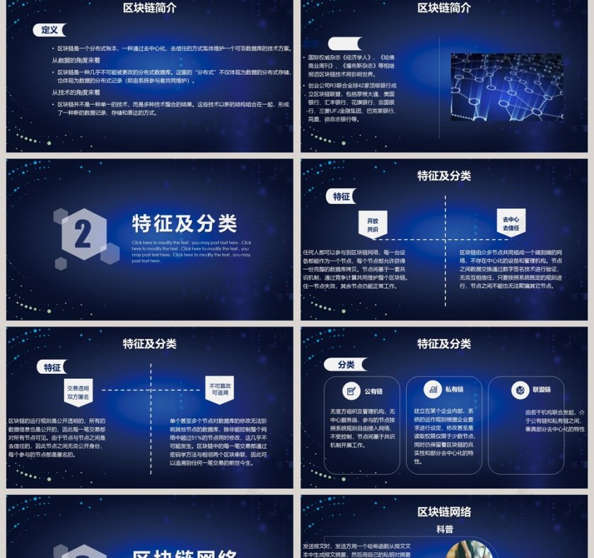 互联网区块链介绍ppt第2张