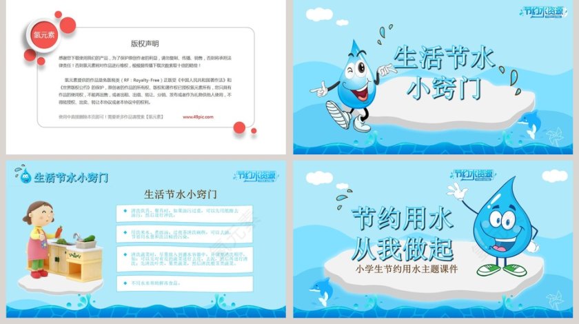 小学生节约用水主题课件ppt第5张