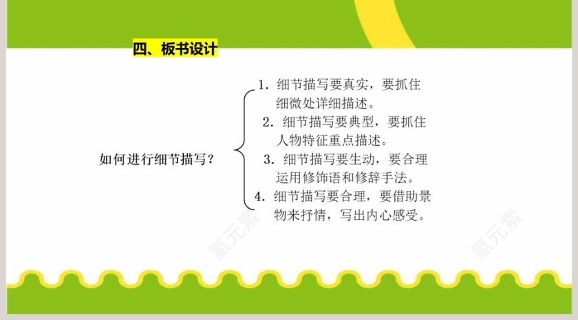 写作    抓住细节教学ppt课件第5张