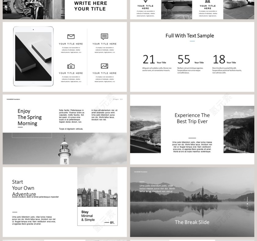 欧美商业大气精美商业计划书PPT第4张