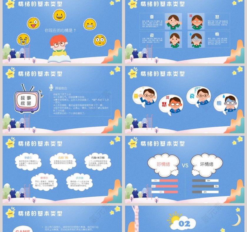 我的情绪我做主主题班会活动PPT小学生心理健康PPT第2张