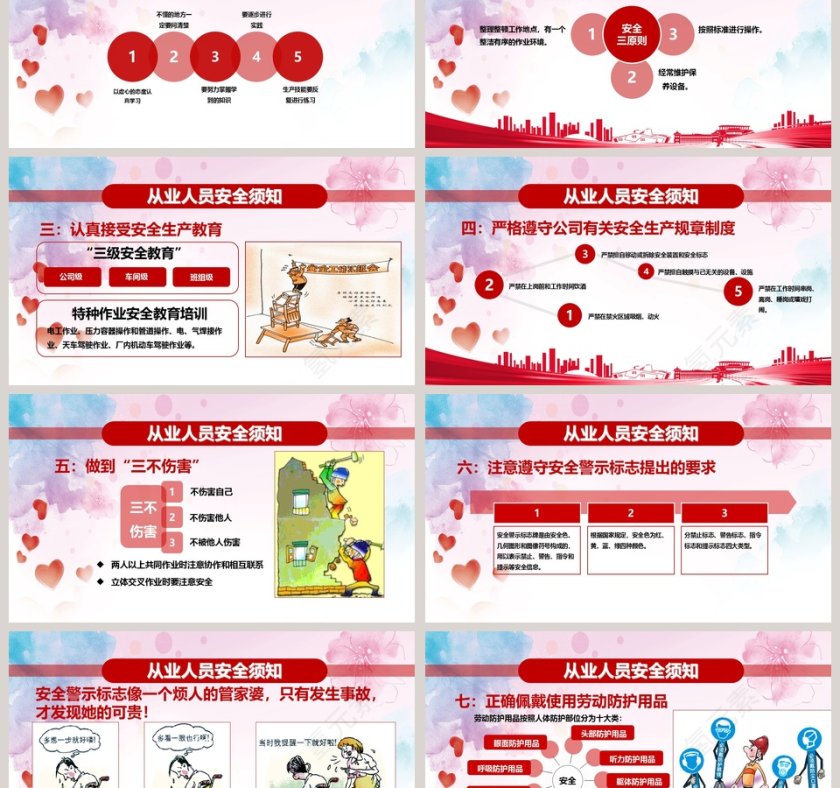 2019安全生产月培训PPT模板第6张