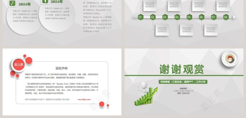 财务数据分析汇报总结PPT模板第9张