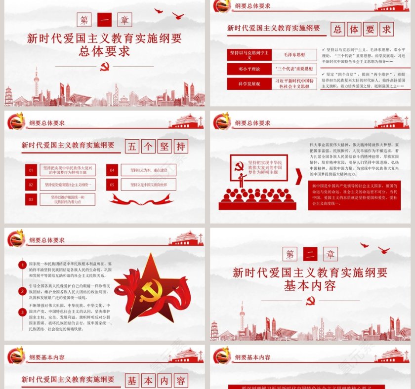 祖国在我心中《新时代爱国主义教育实施纲要》解读PPT模版第2张