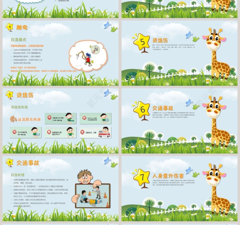 小学生常用急救知识PPT第4张