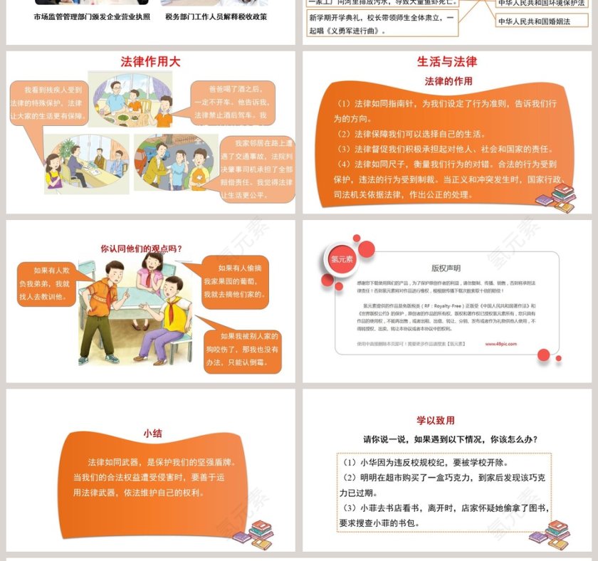 第一单元我们的守护者-感受生活中的法律教学ppt课件第4张