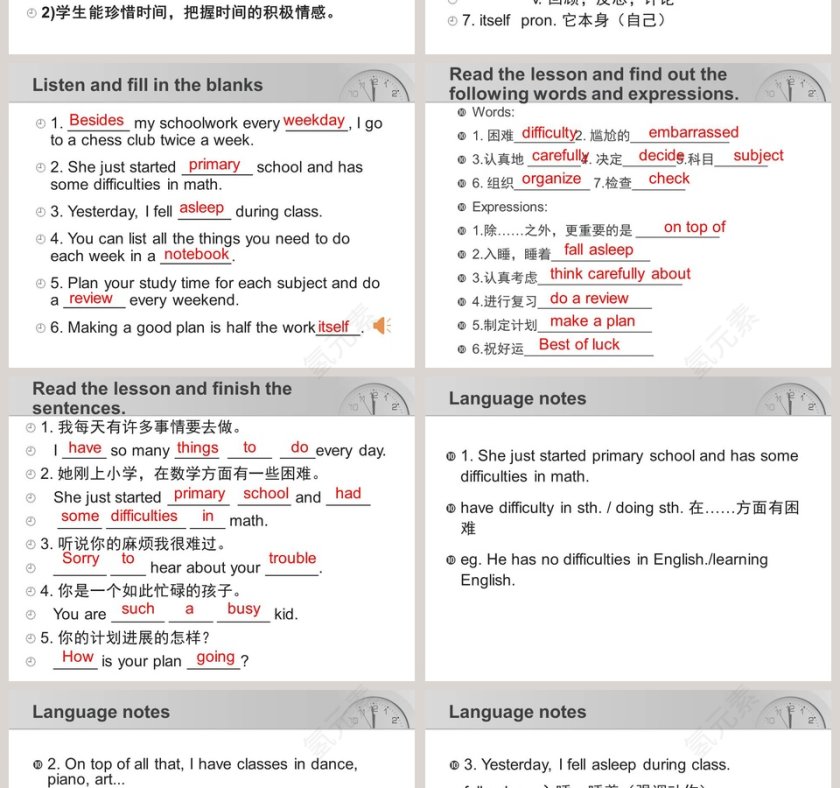 Manage Your Time教学ppt课件第2张