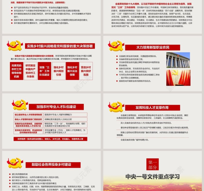 实施乡村振兴战略产业兴旺PPT模板第3张