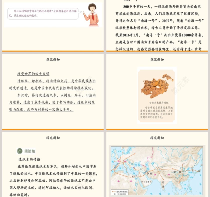第四单元 骄人祖先 灿烂文化教学ppt课件第3张