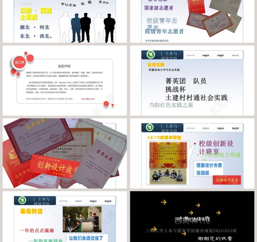 寝室文化节PPT第3张