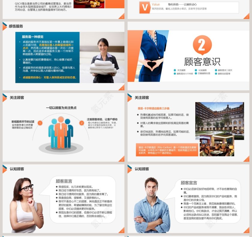 员工培训服务质量提升培训PPT模板第4张