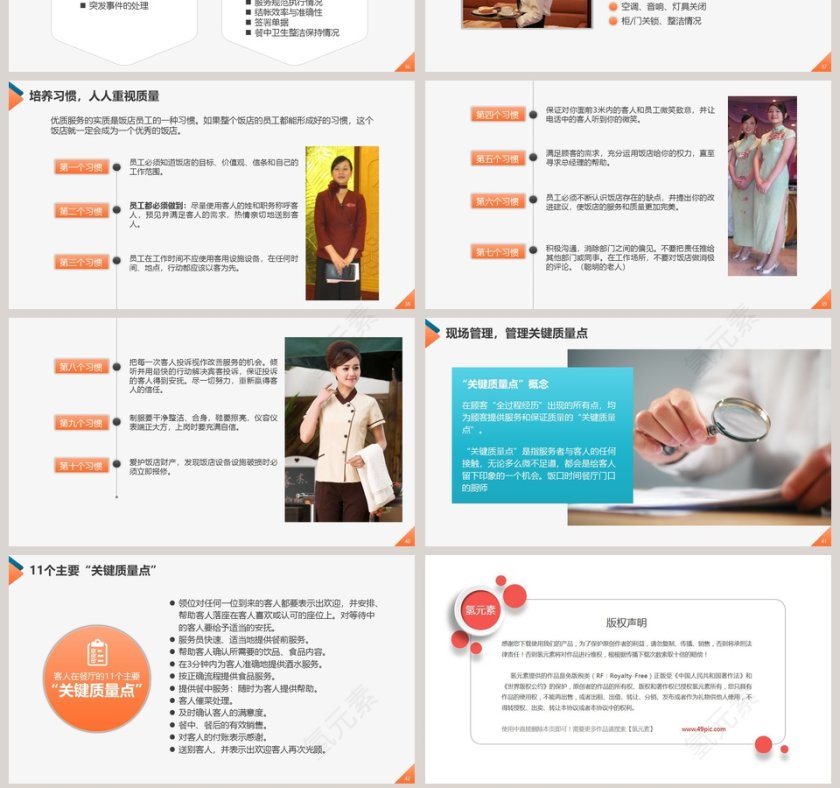 员工培训服务质量提升培训PPT模板第7张