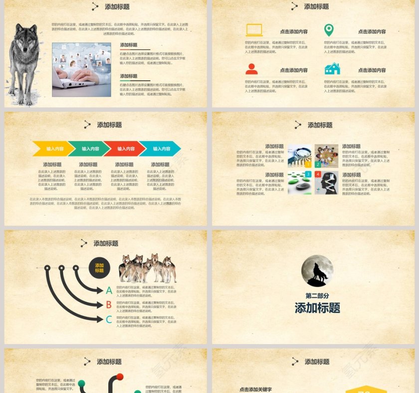 狼性团队企业文化建设培训演讲PPT第2张