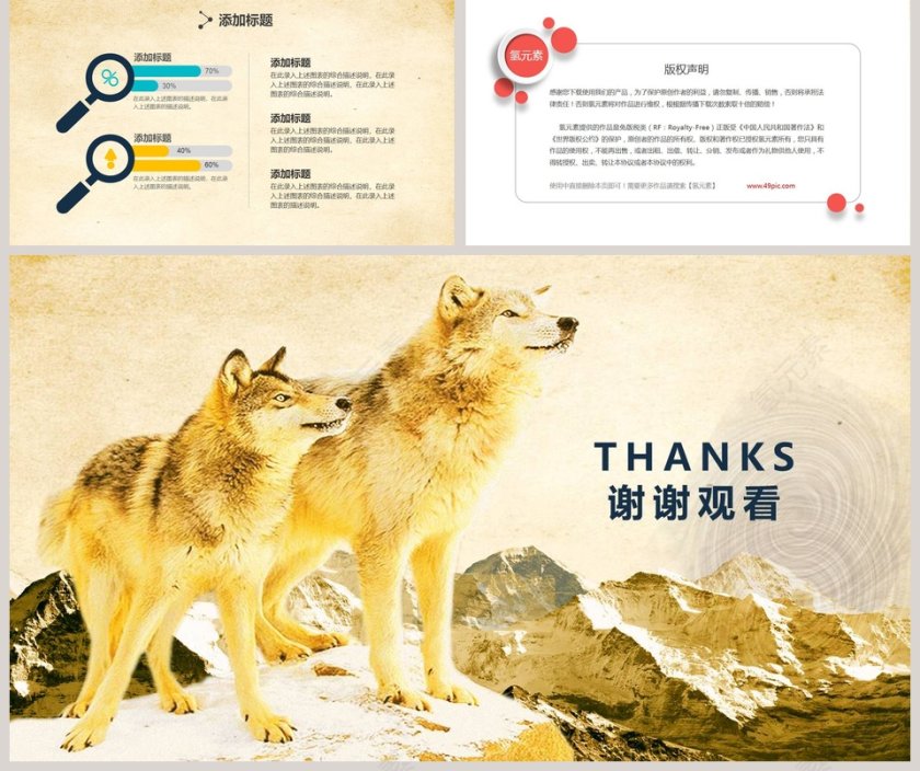 狼性团队企业文化建设培训演讲PPT第5张