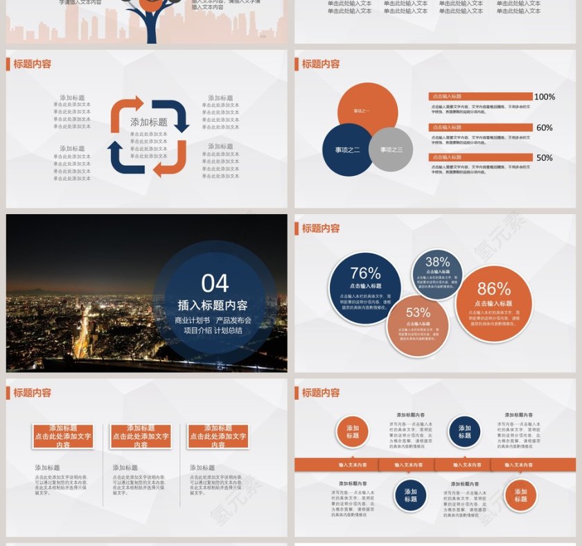 2018商务汇报演示商业计划书第4张