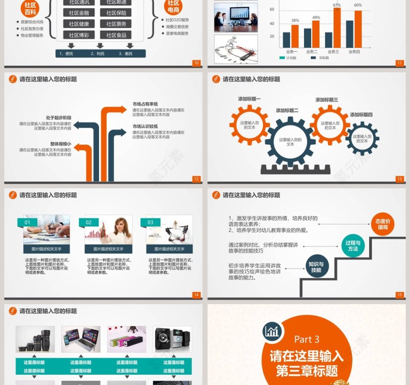 金融银行投资理财工作总结计划报告PPT模版第3张