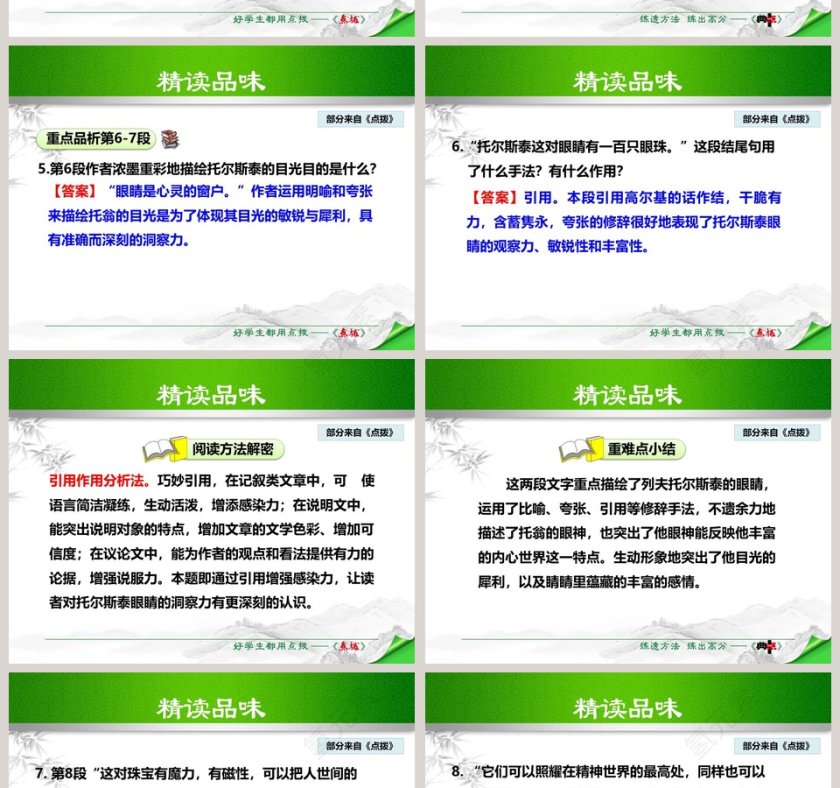 语文教学列夫托尔斯泰传记PPT课件第6张