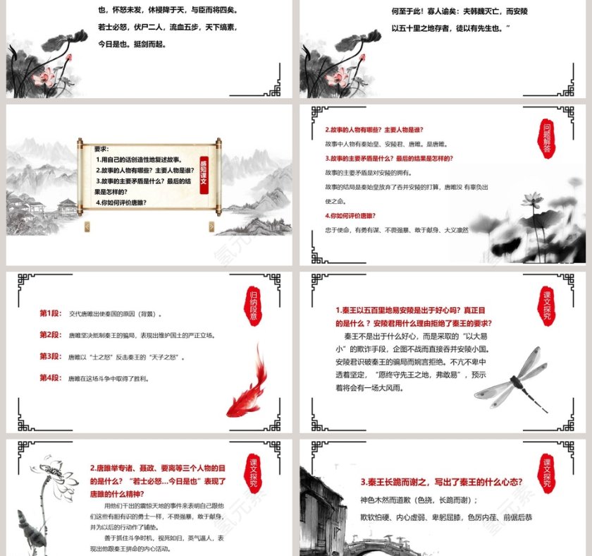 课文解析唐雎不辱使命语文课件PPT第3张