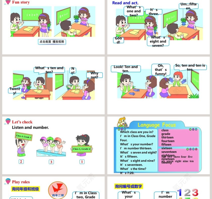 Unit 2   Whats your number-精通版教学ppt课件第2张