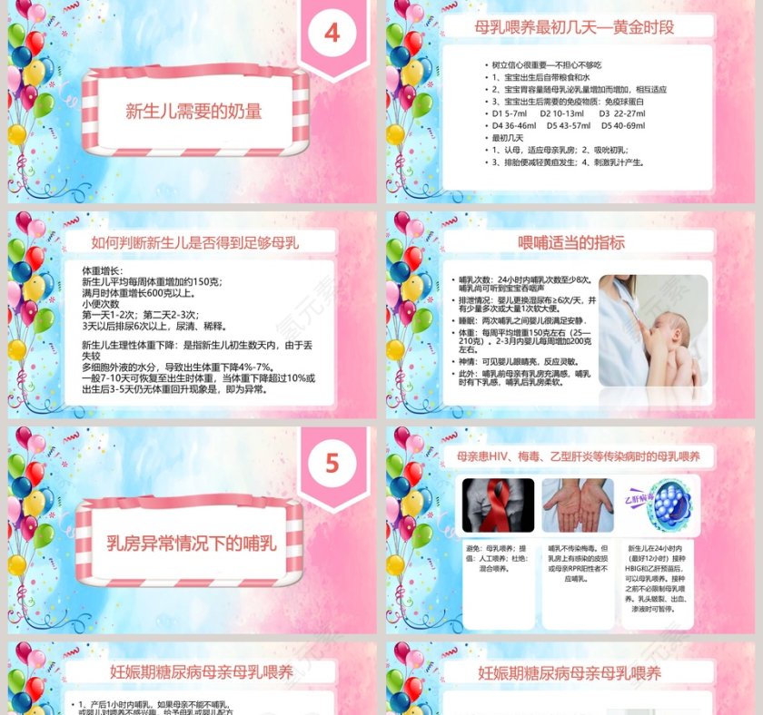 母乳喂养常识PPT第5张