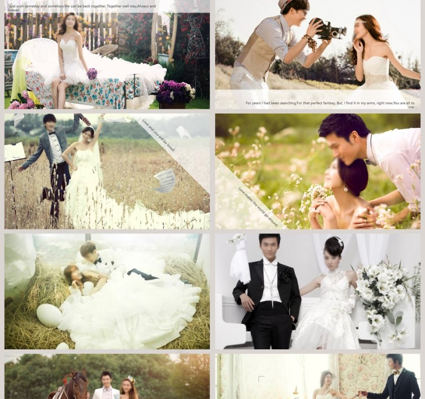 简约风格婚礼婚庆策划PPT模板第2张