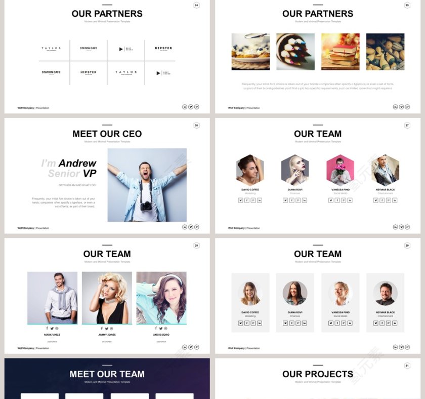 公司狼性文化宣传培训PPT模板第5张