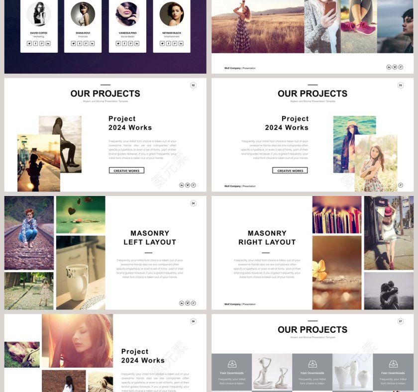 公司狼性文化宣传培训PPT模板第6张