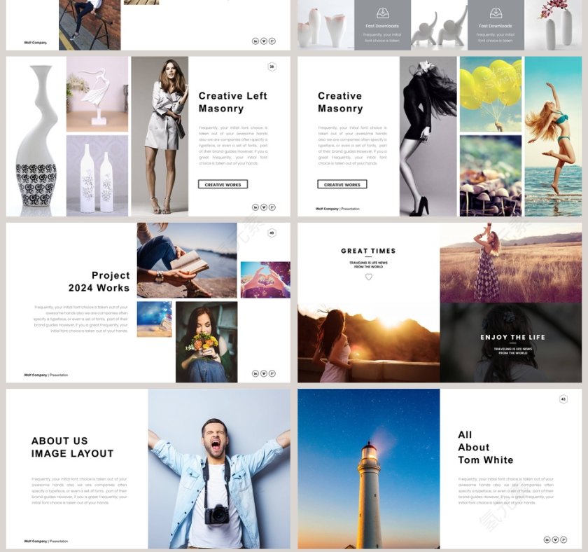 公司狼性文化宣传培训PPT模板第7张